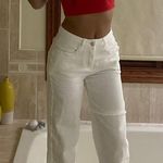 Princess Polly White Jeans Photo 0