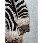 Vintage Painted Pony Jacket Womens Medium Jungle Safari Button Animals Zebra Photo 4