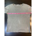 Bryn Walker  Top Women Small Gray Earthy Classic Layer Minimalist Lagenlook STAIN Photo 10