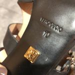 Pour La Victoire  nwot leather black heel sandals Photo 8