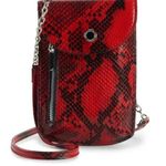 Apt. 9  Mar Crossbody Wallet - Red Snake Photo 0
