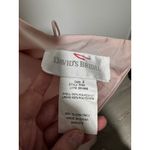 David's Bridal Satin Formal Dress Party Cocktail Bridesmaid Bow Pink Size 2 Photo 5