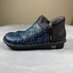 Alegria Algeria Women’s Leather Ankle Boots Blue Black Size 38 US 7.5 - 8 Photo 2