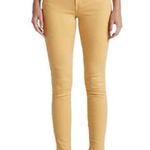 Edwin Women’s Pixie Crop 9” Mid Rise Skinny Jeans 27 Mellow Yellow Photo 0