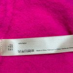 Free People  Hot Pink Celeste Dolmen Sleeve Sweater L Photo 7