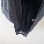 Banana Republic Button Down Waist Tie Long Sleeve Cami Dress in Black Photo 5