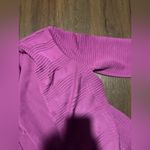 Misook Purple  sweater tank set L fall casual classic knit $300 Photo 4