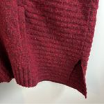 Athleta  Donegal Passage Cowl Neck Red Wool Blend Poncho/Sweater Size S/M Photo 7
