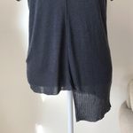 Alexander Wang Asymmetrical Dark Grey Top Photo 2