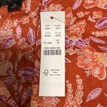 J.Crew NWT  Long-sleeve ramie tunic top in painted block print M Photo 7