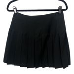 Anchor Blue Vintage Pleated Mini‎ Skirt 90s Size 9 Safety Pin Chain Gothic Skater Punk Photo 1