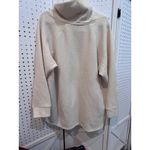 Jane & Delancy Cream Waffle Knit Cowl Neck Pullover Sweater Top Size undefined Photo 4