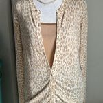 Gap Chic Women’s Lightweight Animal Print Button Up Layering Cardigan Photo 0