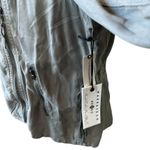 Anthropologie Marrakech Ronika Draped Green Khaki Moto Jacket Chic Women’s L Photo 3