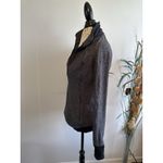 Lululemon Women's Size 10 Base Runner 1/2 Zip Pullover Coco‎ Pique Black White Photo 3