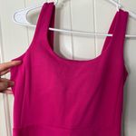 J.Crew NWOT women’s bright hot pink sleeveless zip flowy skirt mini dress summer Photo 1