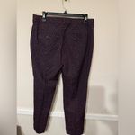 Banana Republic | Blue & Red Avery Tapered Straight Fit Pants | Size 4 Photo 2