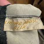 American Vintage Vintage Alexander's Silk black leather long Oprea gloves REAL KID FRANCE size 7 Photo 8