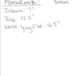 Levi's Levi’s White Distressed Long Denim Shorts Photo 5