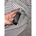 The Kooples Lace Up Striped Shirt Long Sleeve Size 2 Popover Top French Design Photo 5