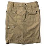 Massimo Dutti Tan Cargo Skirt Photo 0