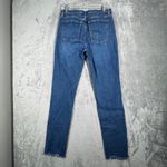 Nobody Denim Jeans Women 14 32" True Jean Cuff High Rise Slim Fit Fading Casual Blue Photo 2