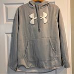 Under Armour Under Armor Ladies Hoodie in Gray/white Size Medium Photo 0