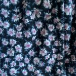 Kimchi Blue  Black Floral Crop Top Photo 2