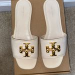 Tory Burch Eleanor Slides Cream 8.5 Photo 5