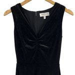 Dress the Population Cosmopolitan x  Dress Black Sparkle V Neck Flare Small New Photo 1