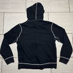 True Religion  Full Zip Classic Hoodie Big T Stitching Graphic Y2K Women’s Size L Photo 3