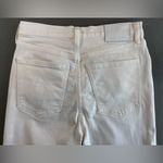 Aritzia  Denim Forum Twiggy‎ White Jeans High Rise Flare Size 27L Photo 9