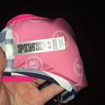 PINK - Victoria's Secret Victoria’s Secret S hot pink cutout overlay  stripe bikini top Photo 2