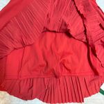 Halara Women Large Red Pleated Cut out Tennis Golf Mini Dress Shorts Nylon Skort Photo 4