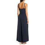 Eliza J  Sweetheart Neck Pleated Wide Leg Crepe Jumpsuit Photo 10