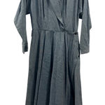 Vintage long denim Jean dress 6 belted Alina toussaint Photo 0