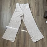 H&M  Beige Knit Ribbed Wide-Leg Pants Size Small NWT Photo 4