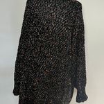 Haptics Black Colorful Pom Pom Cardigan Sweater Size 2X Photo 1