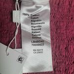 La Blanca Cover Up Dress Eyelet Magenta Puff Sleeves Size LARGE New NWT Photo 11