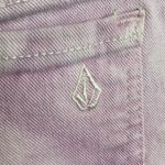 Volcom  High Voltage Lavender Tie Dye Cut Off Shorts Photo 5