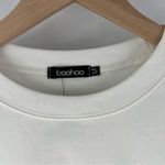 Boohoo White Grateful Sun Sweatshirt Graphic 1992 Zodiac Crewneck M Photo 1