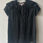 Catherine Malandrino  Black Blouse Sz M Photo 0