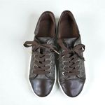 Michael Kors  MK City Signature Monogram Sneaker Women 9M Brown Lifestyle Travel Photo 2