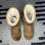 UGG  Classic Short Rustic Weave Brown Boots women’s shoe size 6 Photo 2