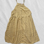 Pastel yellow and white floral mini sundress Photo 0