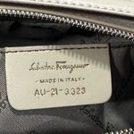 Salvatore Ferragamo Canvas Gancini Shoulder Bag Photo 9