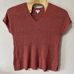 J.‎ Jill Size XL Petite Short Sleeve Top Pullover Open Knit Sweater Beach Boho Pink Photo 0