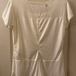 Gymshark NEW  Whitney Simmons Longline Tee Size Medium Unbleached Photo 1