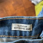 J.Crew NWOT Slouchy boyfriend jean in Outlaw wash-AQ820 bleached spots Photo 5