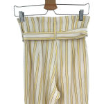 Tularosa Greyson Pant Ivy & Yellow Stripe Belted Size XS Photo 7